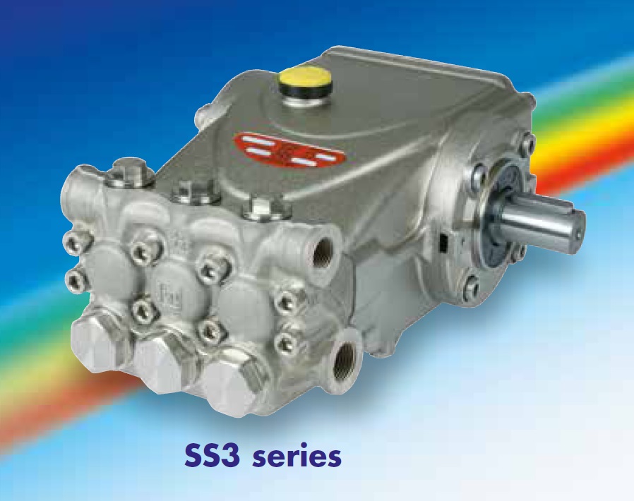 【新品上市】INTERPUMP意大利316L不銹鋼高壓柱塞泵 SS3 series